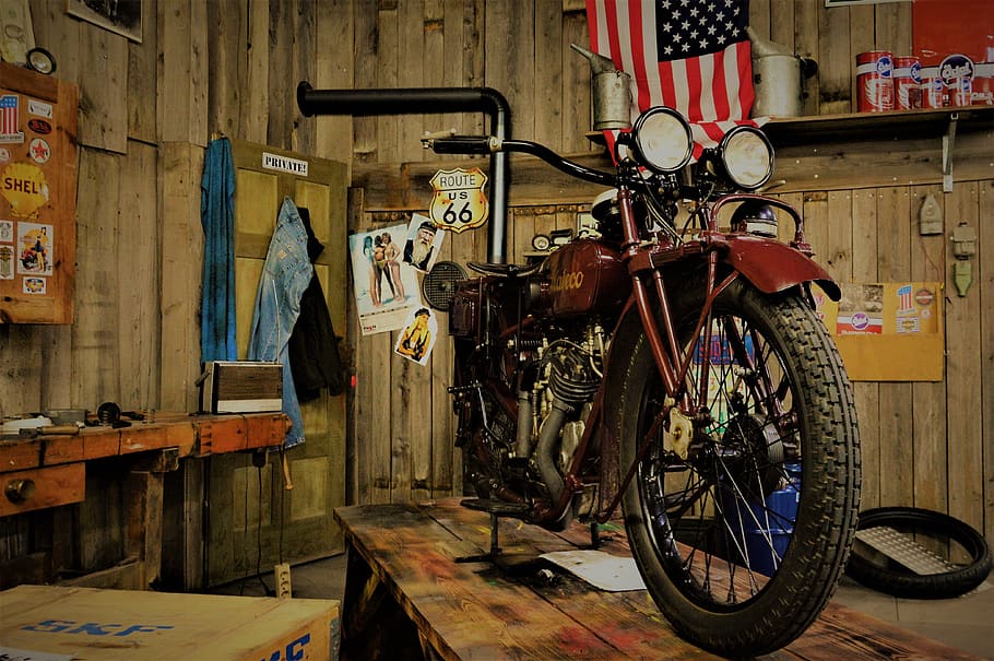 Garage bike